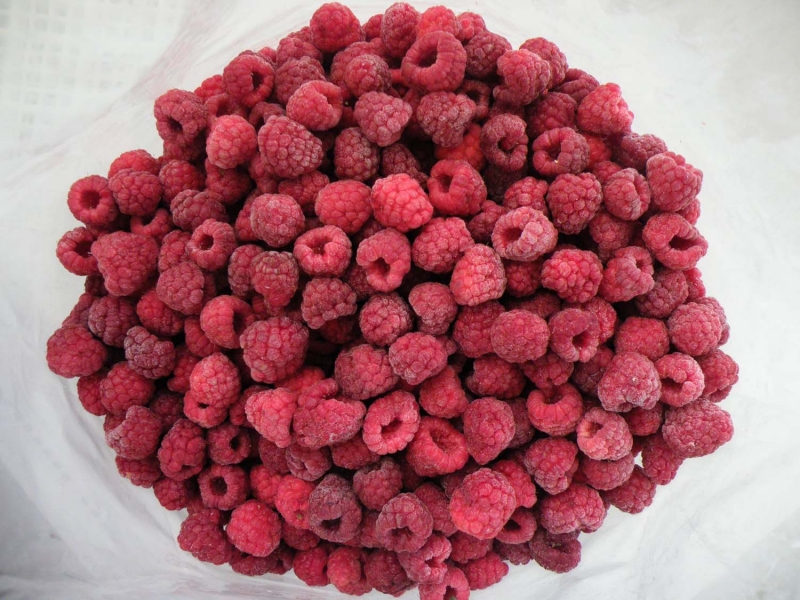 frozen raspberry