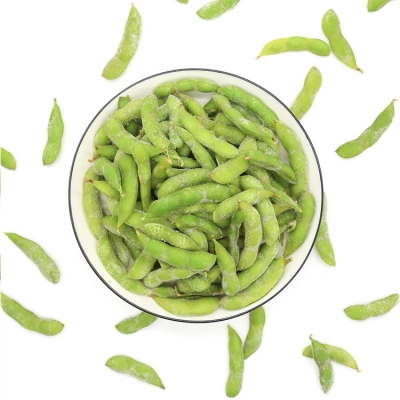 frozen unpeeled edamame